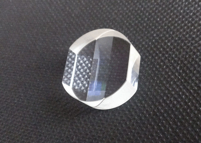 Custom Working Wavelength Optical Glass Prism N-BK7 Circular Beam Splitter Prism